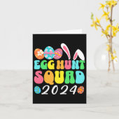 2024 Easter Egg Hunting Crew Matchi Kaart (Gele Bloem)