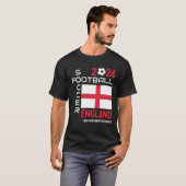 2024 ELK JAAR ENGELAND Football Custom Name T-shirt (Voorkant volledig)