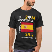 2024 ELK JAAR SPANJE ESPAÑA Voetbal Football Custo T-shirt (Voorkant)