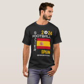 2024 ELK JAAR SPANJE ESPAÑA Voetbal Football Custo T-shirt (Voorkant volledig)
