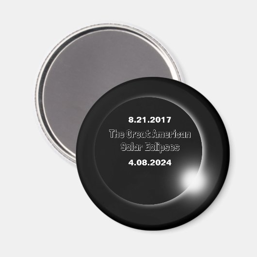2024 en 2017 dubbelzijdige zonnepanelen magneet (Voorkant / Achterkant)