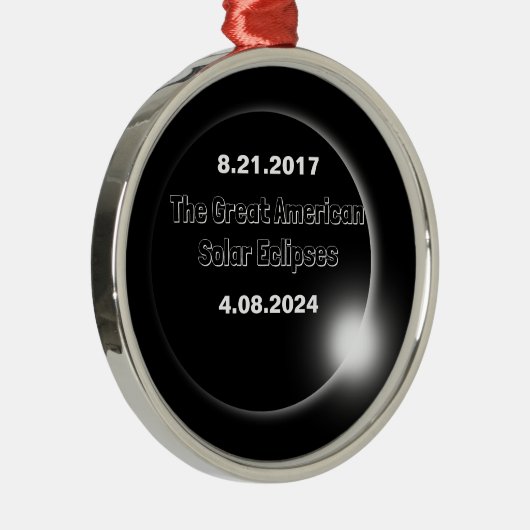 2024 en 2017 dubbelzijdige zonnepanelen metalen ornament (Rechts)