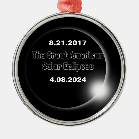 2024 en 2017 dubbelzijdige zonnepanelen metalen ornament (Voorkant)