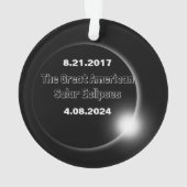 2024 en 2017 dubbelzijdige zonnepanelen ornament (achterkant)