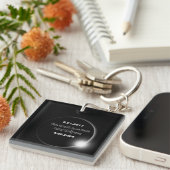 2024 en 2017 dubbelzijdige zonnepanelen sleutelhanger (Voorkant Rechts)