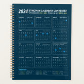 2024 Ethiopische kalender Converter en Planner (Voorkant)
