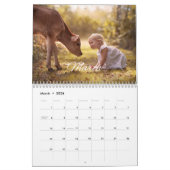 2024 Familie aangepaste fotokalender Kalender (Mar 2026)