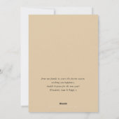 2024 FAMILIE FOTO modern elegant JOYFUL rood Feestdagenkaart (Achterkant)