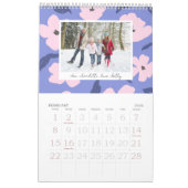 2024 Familie Foto's Bloemengrens Kalender (Feb 2026)