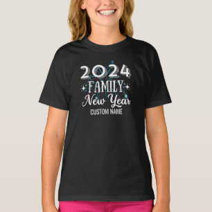 2024 Familie Nieuwjaar Custom T-Shirt