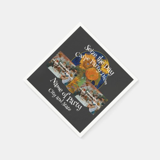 2024 Familie Verjaardagsfeest T-shirt Reünie Gepen Servet (Hoek)