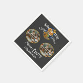 2024 Feestviering Vakantie Diner Cruiseschip Servet (Hoek)