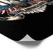 2024 Flag Take America Back Mannen Vrouwen Donald  Poster (Hoek)