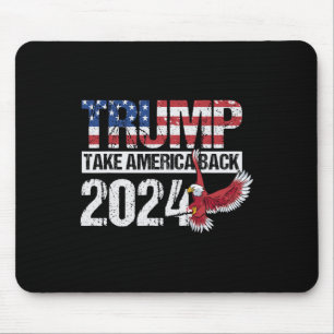 2024 Flag Take America Back Mannen Vrouwen - Trump Muismat