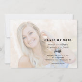 2024 Foto Afstuderen Handschrift Typografie Kaart (Achterkant)