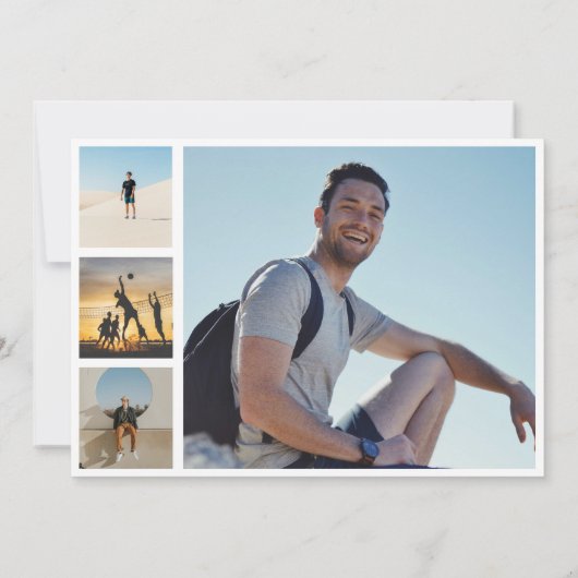 2024 Foto Collage Afstuderen Aankondiging (Achterkant)