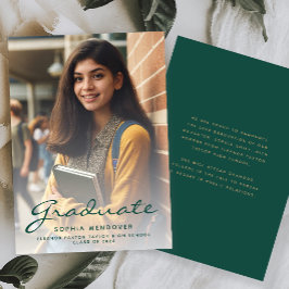 2024 Foto Groen Goud Afstuderen Aankondiging