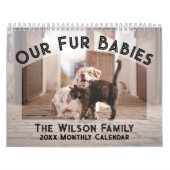 2024 Fotokalender: Bontbaby's, Huisdieren, Honden, Kalender (Hoes)