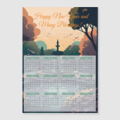2024 Fountain Park Agenda Magnetische Kaart (Voorkant)
