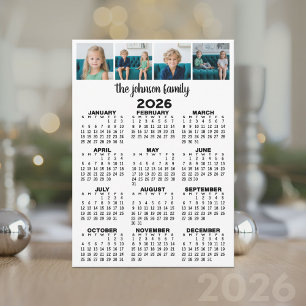 2024 Full Year View Calendar - 4 foto's van Holida