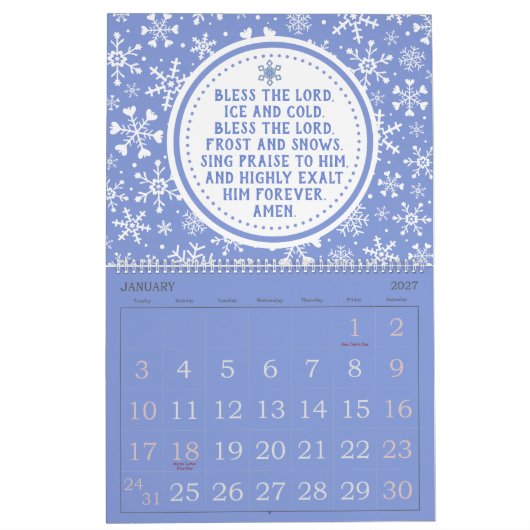 2024 Gebedskalender Kalender (Jan 2027)