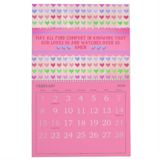 2024 Gebedskalender Kalender (Feb 2026)