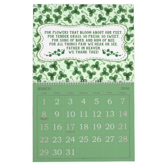 2024 Gebedskalender Kalender (Mar 2026)