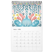 2024 Geïllustreerde kalender door Giao Williams (Mar 2026)