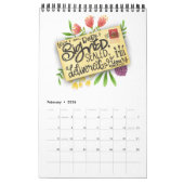 2024 Geïllustreerde kalender door Giao Williams (Feb 2026)