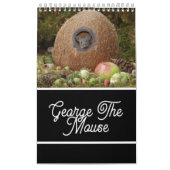 2024 George de muis in een log paalhuis Kalender (Hoes)
