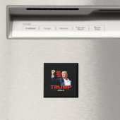 2024 Gevecht Gevecht 13 juli Trump Rally Magneet (Insitu (Vaatwasser))