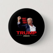 2024 Gevecht Gevecht 13 juli Trump Rally Ronde Button 5,7 Cm (Voorkant)