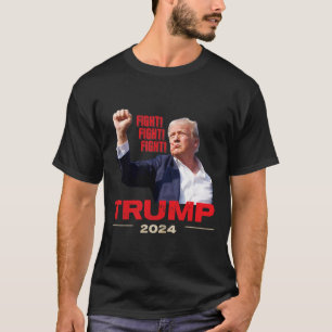 2024 Gevecht Gevecht 13 juli Trump Rally T-shirt