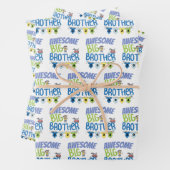 2024 Geweldige Big Brother Inpakpapier Vel (In situ)