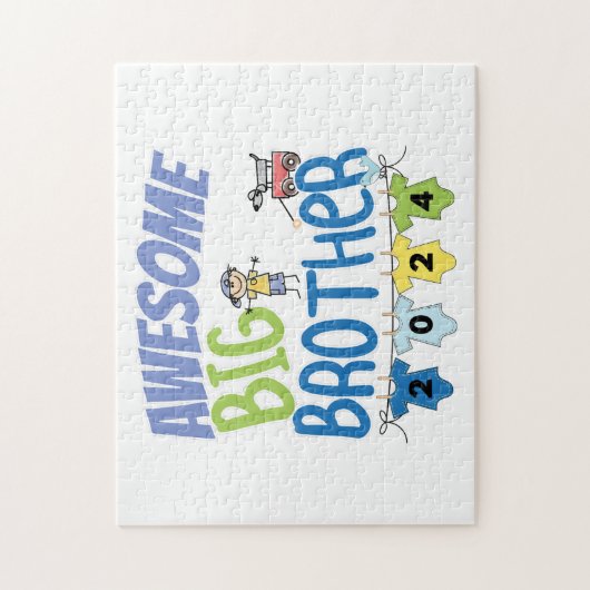 2024 Geweldige Big Brother Legpuzzel (Verticaal)