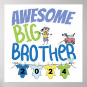 2024 Geweldige Big Brother Poster (Voorkant)