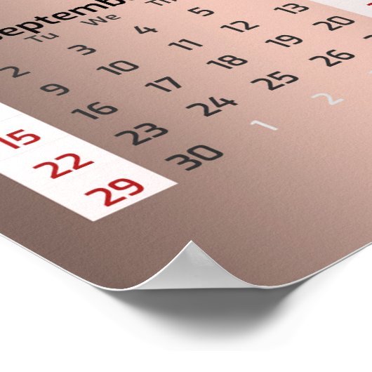 2024 Gouden Eeuw Kalender Poster (Hoek)