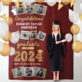 2024 Gouden Schets Afstudeerfeest 9 Foto Achtergro Wandkleed