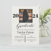 2024 Graduation Party  uitnodiging (Staand voorkant)