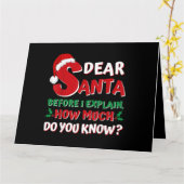 2024 Grappige Kerst Shirten Kinder Volwassenen San Kaart (Gele Bloem)