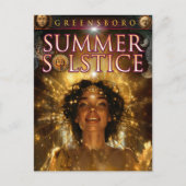 2024 Greensboro Zomer Solstice Souvenir Briefkaart (Voorkant)