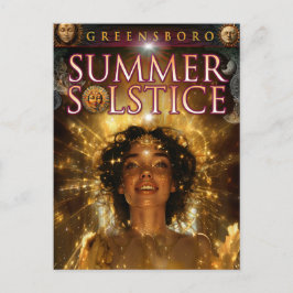 2024 Greensboro Zomer Solstice Souvenir Briefkaart