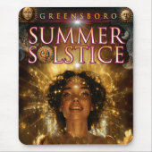 2024 Greensboro Zomer Solstice Souvenir Muismat (Voorkant)