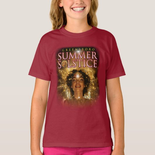 2024 Greensboro Zomerzonnewende Festival Souvenir T-shirt (Voorkant)