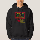 2024 GRENADA 50ste Jubileum Onafhankelijkheid Hoodie (Voorkant)