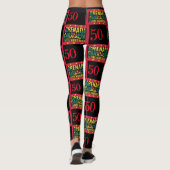 2024 GRENADA 50ste Jubileum Onafhankelijkheid Leggings (Achterkant)