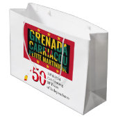 2024 GRENADIAN 50ste Jubileum onafhankelijkheid Groot Cadeauzakje (Achterkant Gekanteld)