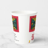 2024 GRENADIAN 50ste Jubileum onafhankelijkheid Papieren Bekers (Rechts)