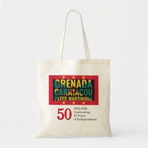 2024 GRENADIAN 50ste Jubileum onafhankelijkheid Tote Bag