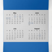 2024 Griekenland Reiskalender met Grieks Vakantie Drieluik Programma (Binnenkant midden)